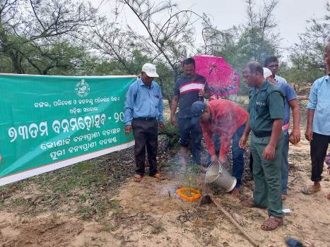 ମା ଜଗେଶ୍ୱରୀ ଇଡିସି ପକ୍ଷରୁ ୭୩ ତମ ବନ ମହୋତ୍ସବ କାର୍ଯ୍ୟକ୍ରମ