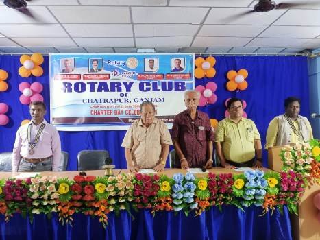 ଛତ୍ରପୁର ରୋଟାରି କ୍ଳବର 15 ତମ ପ୍ରତିଷ୍ଠା ଦିବସ ପାଳିତ 