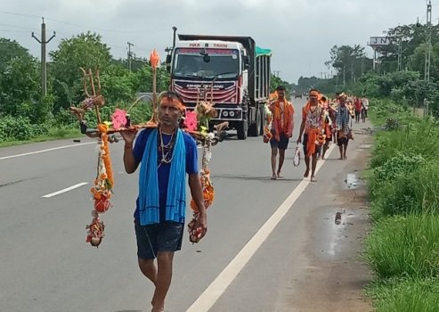 କାଉଡିଆଙ୍କ ପାଇଁ ଭାରୀଯାନ ବିପଦ : ଆରଡି ପୀଠ ଅଭିମୂଖେ ହଜାର ହଜାର ଭକ୍ତ