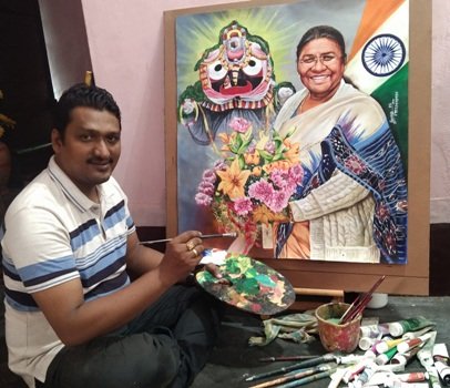 ରାଷ୍ଟ୍ରପତି ଭବନକୁ ଦ୍ରୌପଦୀଙ୍କ ଫଟୋଚିତ୍ର ପଠାଇବେ ସୌମ୍ୟରଞ୍ଜନ