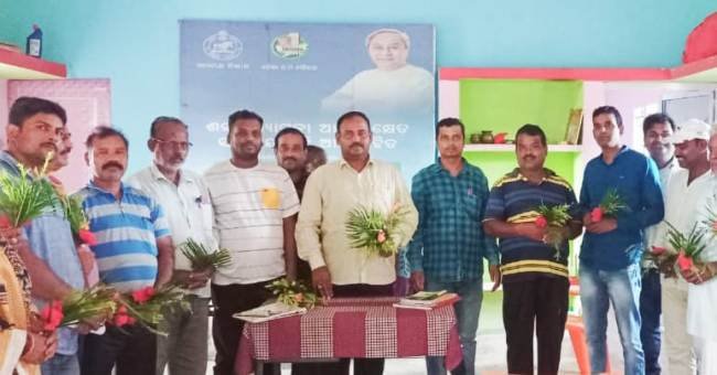 ବଡରମ୍ପାସ ସମବାୟ ସମିତିର କାର୍ଯ୍ୟଭାର ଗ୍ରହଣ କଲେ ନିରଞ୍ଜନ ସାହୁ 