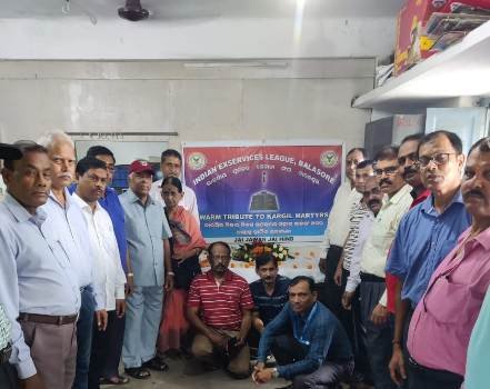 ଭାରତୀୟ ପୂର୍ବତନ ସୈନିକ ସଂଘ ବାଲେଶ୍ୱର ଶାଖାରେ ବିଜୟ ଦିବସ ପାଳିତ