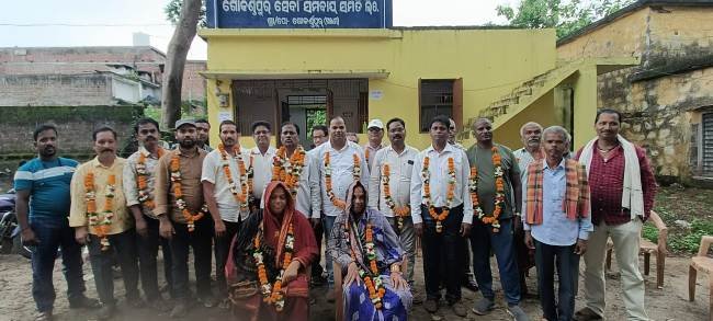 ଦିଗପହଣ୍ଡି ବ୍ଳକ ଅନ୍ତର୍ଗତ ଗୋକର୍ଣ୍ଣପୁର ସେବା ସମବାୟ ସମିତିର ସଭାପତି ରୁପେ ବରିଷ୍ଠ ବିଜେଡି ନେତା ନିର୍ଦ୍ୱନ୍ଦରେ ନିର୍ବାଚିତ