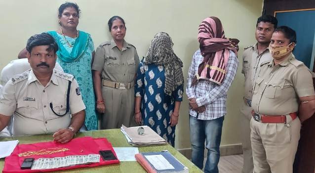 ଚୋରୀ ମାମଲାରେ ମହିଳାଙ୍କ ସମେତ ୨ଗିରଫ