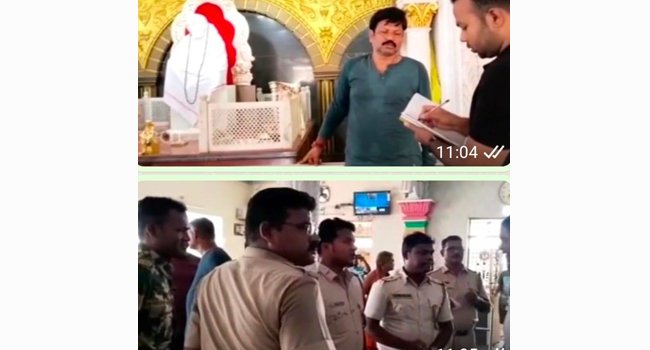 ପାରଳାଖେମୁଣ୍ଡି ସାଇବାବା ମନ୍ଦିରରୁ ୬ ଲକ୍ଷ ଟଙ୍କାର ରୂପା ଅଳଙ୍କାର ଚୋରି