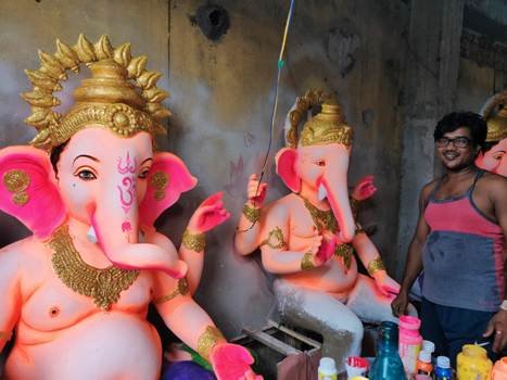 ଗଣେଶ ପୂଜା ପାଇଁ ପ୍ରସ୍ତୁତି ଜୋରଦାର