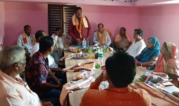 ଭରତପୁର ପ୍ରାଥମିକ କୃଷି ସମବାୟ ସମିତିରେ ଶପଥ ଗ୍ରହଣ ଉତ୍ସବ