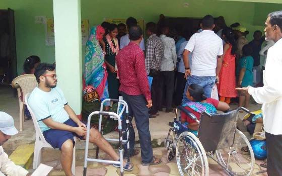 ବ୍ଲକ ସ୍ତରୀୟ ଭୀମଭୋଇ ଭିନ୍ନକ୍ଷମ ସାମର୍ଥ୍ୟ ଶିବିର: ୩୧୬ ଜଣଙ୍କୁ ପ୍ରମାଣ ପତ୍ର ପ୍ରଦାନ