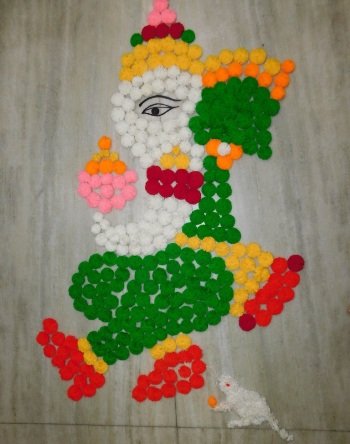 ଗିରିଜା ନନ୍ଦନଙ୍କ ପୂଜା ଫୁଲରେ ଶ୍ରୀଗଣେଶ