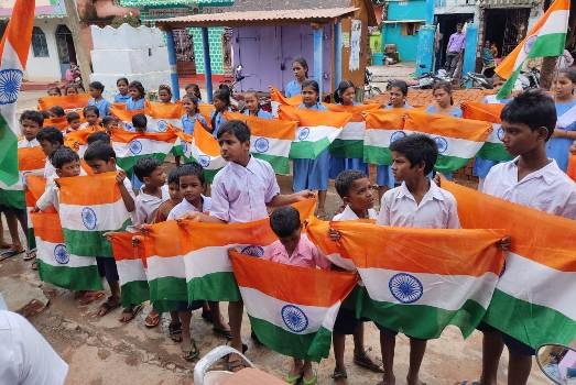 କଣମଣା ବିଦ୍ୟାଳୟରେ 'ଆଜାଦୀ କା ଅମୃତ ମହୋତ୍ସବ ' ପାଳିତ