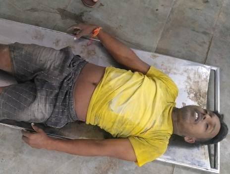 ଗୁଡ଼ସେଡ ନିକଟରେ ଶ୍ରମିକ ମୃତ