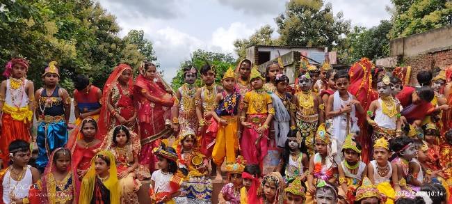 ବାଲିଗୁଡ଼ା ସରସ୍ଵତୀ ଶିଶୁ ବିଦ୍ୟା ମନ୍ଦିରରେ ଜନ୍ମାଷ୍ଟମୀ ଉତ୍ସବ ପାଳନ