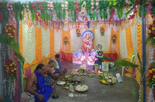 ସରସ୍ଵତୀ ଶିଶୁ ମନ୍ଦିରରେ ଅଗ୍ରପୂଜ୍ୟ ଗଜାନନଙ୍କ ପୂଜା ଉତ୍ସବ