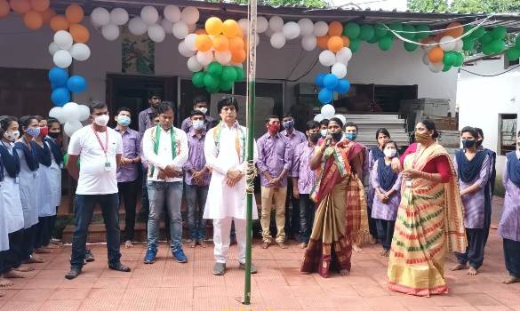 ସତ୍ୟଭାମାଦେବୀ ମୂକ-ବଧିର ମହାବିଦ୍ୟାଳୟରେ ସ୍ୱାଧୀନତା ଦିବସ ପାଳିତ