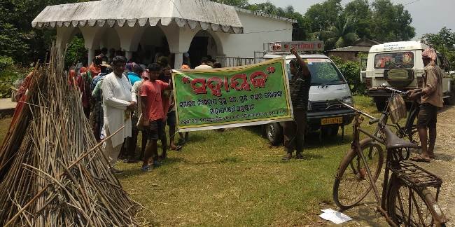 ସହାୟକ ପକ୍ଷରୁ ବନ୍ୟା ବିପନ୍ନଙ୍କୁ ସହାୟତା