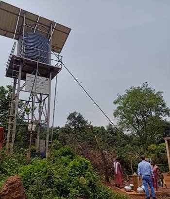 ଖଣି ଅଞ୍ଚଳ ପାଇଁ ବରଦାନ ସାଜିଛି ଟିଏସ୍‌ଏଫ୍‌ ର ସୌରଚାଳିତ ପାନୀୟଜଳ ପ୍ରକଳ୍ପ