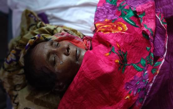 ନିଆଁରେ ପୋଡ଼ି ବୃଦ୍ଧା ମୃତ