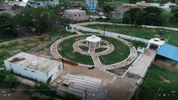 ଡମ୍ପିୟାର୍ଡ ଥିବା ବେଲଗୁଣ୍ଠା ଶ୍ମଶାନର ଏକ ବର୍ଷରେ ବଦଳିଲା ରୁପରେଖା