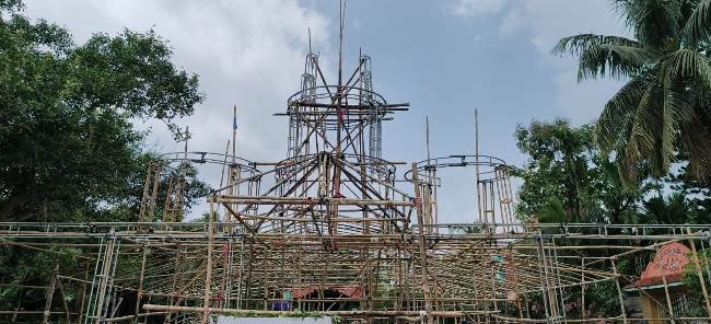 ୫୪ବର୍ଷରେ ଅସ୍ତରଙ୍ଗର ଦୁର୍ଗାପୂଜା