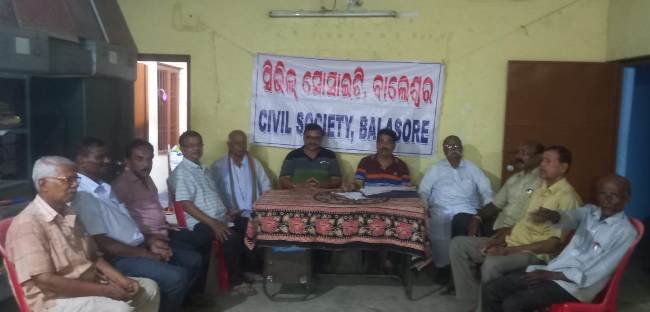 ଓ.ଟି. ରୋଡ଼୍ ସଂପ୍ରସାରଣ କାର୍ଯ୍ୟରେ ମନ୍ଥର ଓ ଅନିୟମିତତା ଅଭିଯୋଗରେ ସିଭିଲ୍ ସୋସାଇଟିର ବୈଠକ