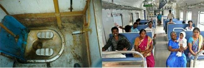 ଗୁଣୁପୁର-କଟକ "ମେମୋ" ଟ୍ରେନ'ରେ ସଫେଇ କାର୍ଯ୍ୟ ହେଉ ନଥିବା ଯୋଗୁଁ ବଗି ଦୁର୍ଗନ୍ଧମୟ ହୋଇ ପଡ଼ିଛି