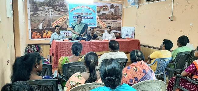 ବିଶୋଇ ପଞ୍ଚାୟତ ସମିତି କାର୍ଯ୍ୟାଳୟ ପରିସରରେ ବାଲ୍ୟବିବାହ ରୋକିବା ପାଇଁ ସଚେତନତା