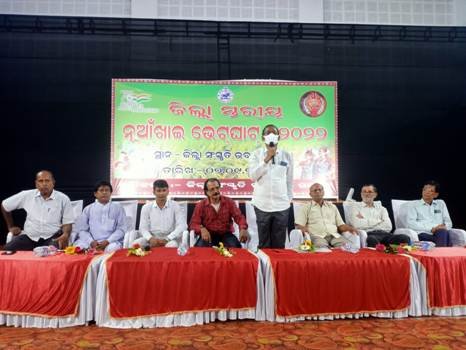 ଛତ୍ରପୁର ରେ ଜିଲ୍ଲା ସ୍ତରୀୟ ନୁଆଁଖାଇ ଭେଟ ଘାଟ -୨୦୨୨ ପାଳିତ