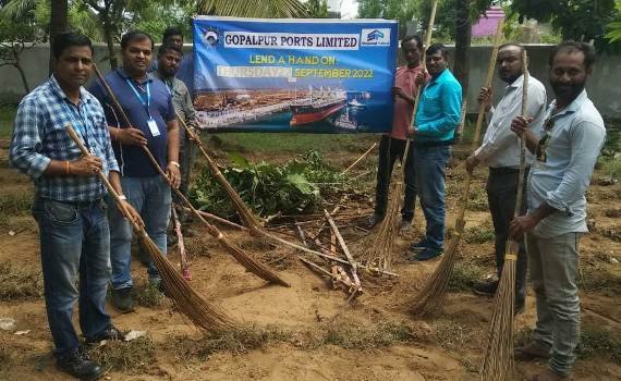 ଗୋପାଳପୁର ବନ୍ଦର ପକ୍ଷରୁ ସାପ୍ତାହିକ ସଫେଇ ଅଭିଯାନ ଅନୁଷ୍ଠିତ