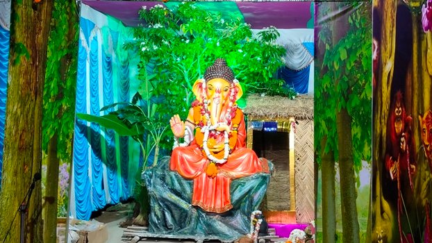 ଦୁଇ ବର୍ଷ ପରେ ଧୁମ୍ ଧାମରେ ପାଳନ ହେଉଛି ଅଗ୍ରପୂଜ୍ୟ ଗଣେଶ ପୂଜା