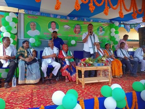 କଲ୍ୟାଣ ମଣ୍ଡପ ଶିଳାନ୍ୟାସ ଉତ୍ସବରେ ସାଂସଦ ଶ୍ରମ ମନ୍ତ୍ରୀ
