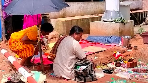ଗଣେଷ ବଣିକ ସଂଘ ପକ୍ଷରୁ ଗଜଲକ୍ଷ୍ମୀ ପୂଜା ପାଇଁ ଶୁଭ ଖୁଣ୍ଟି ସ୍ଥାପନ