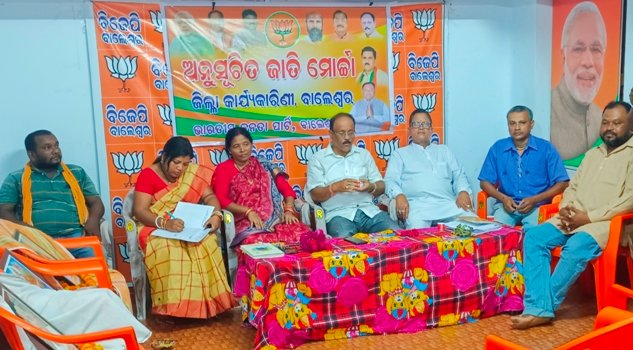 ଭାରତୀୟ ଜନତା ପାର୍ଟି ଏସଟି ମୋର୍ଚ୍ଚା ଜିଲ୍ଲା କାର୍ଯ୍ୟକାରିଣୀ