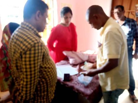 ନିଳେକ ପଞ୍ଚାୟତର ପିଇଓ ଭାବେ ନିଶାକର ଖୁଣ୍ଟିଆଙ୍କ ଦାୟୀତ୍ୱ ଗ୍ରହଣ