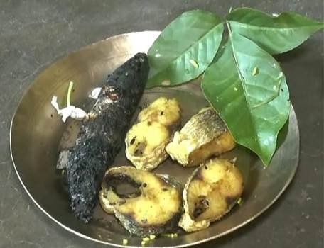 ମା ରାମଚଣ୍ଡୀ ଙ୍କ ଶାରଦୀୟ ପାର୍ବଣ ପୂଜା। ପୋଡ଼ା ମାଛ ବଳି ଏକ ନିଆରା ପରମ୍ପରା