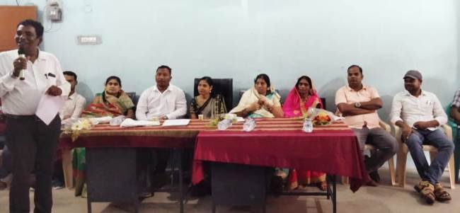 ଜକର ପଞ୍ଚାୟତ ସ୍ତରୀୟ ଉନ୍ନୟନ କାର୍ଯ୍ୟ  ସମୀକ୍ଷା ବୈଠକ