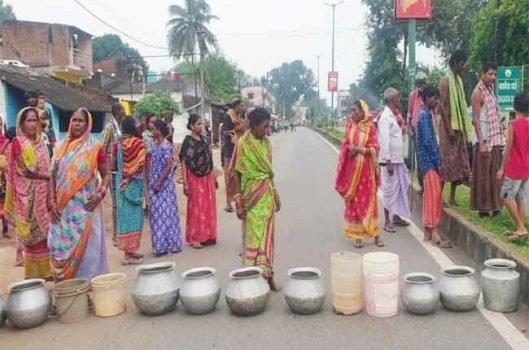 ୮ ଦିନ ହେଲା ଜଳ ଯୋଗାଣ ବନ୍ଦ