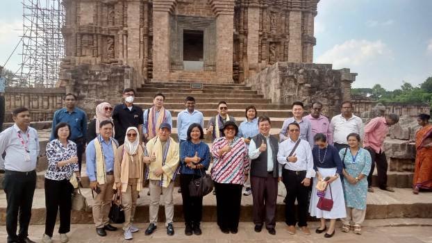 ଦକ୍ଷିଣଏସୀୟ ୭ ଦେଶର ରାଷ୍ଟ୍ରଦୂତ ଙ୍କ କୋଣାର୍କ ସୂର୍ଯ୍ୟ ମନ୍ଦିର ପରିଦର୍ଶନ