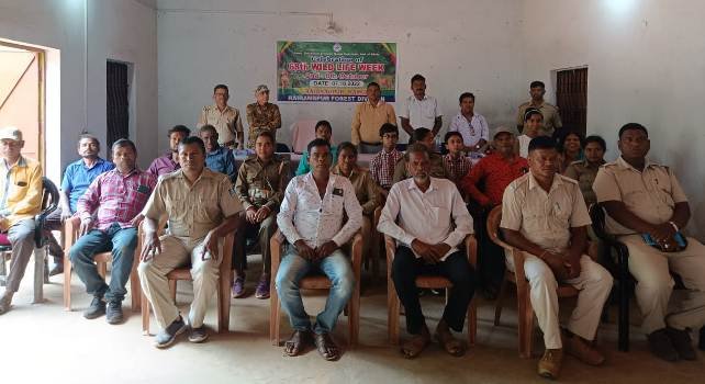 ରାଇରଙ୍ଗପୁର ବନାଞ୍ଚଳ କାର୍ଯ୍ୟାଳୟ ପରିସରରେ ୬୮ ତମ ବନ୍ୟପ୍ରାଣୀ ସପ୍ତାହ