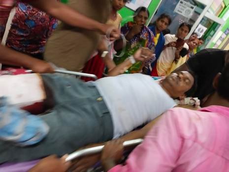 କାର-ବାଇକ ମୁହାଁମୁହିଁ ଧକ୍କା