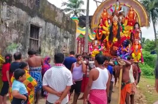 ଭୋଦର ଗ୍ରାମ ରେ ଦୁର୍ଗାପୂଜା ଓ ଭସାଣି ଉତ୍ସବ ଅନୁଷ୍ଠିତ