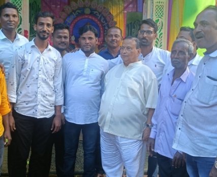 ଗଜଲକ୍ଷ୍ମୀ ପୂଜା ମଣ୍ଡପ ବୁଲିଲେ ପ୍ରାକ୍ତନ ପିସିସି ସଭାପତି ନିରଞ୍ଜନ ପଟ୍ଟନାୟକ
