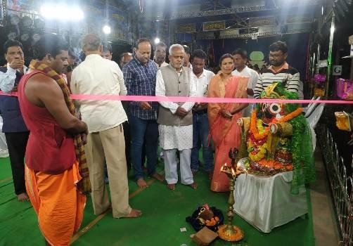 ମା ବ୍ୟାଘ୍ରଦେବି କଳା ଓ ସାଂସ୍କୃତିକ ପରିଷଦ ଦ୍ବାରା ନାଟକ ମଞ୍ଚସ୍ଥ