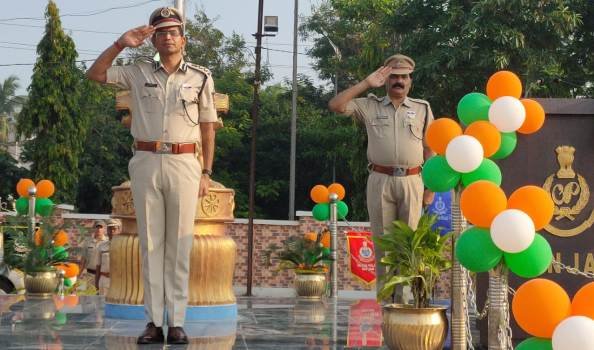 ୬୩ ତମ ପୋଲିସ ଶହୀଦ୍ ସ୍ମୃତି ଦିବସ ପାଳିତ