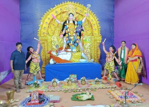 ବାଲିଗୁଡାରେ ଶ୍ୟାମାକାଳି ପୁଜା