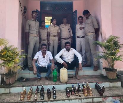 ସୋସୋ ଥାନା ଅଞ୍ଚଳରେ ଅବକାରୀ ଚଢ଼ାଉ, ୫ଗିରଫ