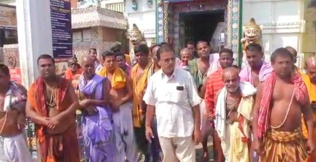 ପରାଗ ବେଳେ ହେତୁବାଦୀଙ୍କ ବିଧର୍ମୀ କାର୍ଯ୍ୟକୁ ବଳଦେବ ସେନା ଓ ସେବାୟତଙ୍କ ବିରୋଧ