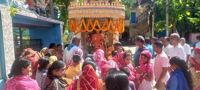 ସତ୍ୟସାଇ ବାବାଙ୍କ ପାଦୁକା ରଥଯାତ୍ରା