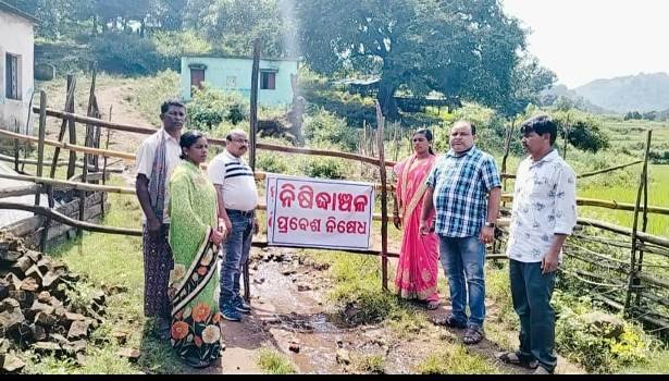 ଭୁସ୍ଖଳନ ଅଞ୍ଚଳ ହେଲା ନିଷିଦ୍ଧାଞ୍ଚଳ