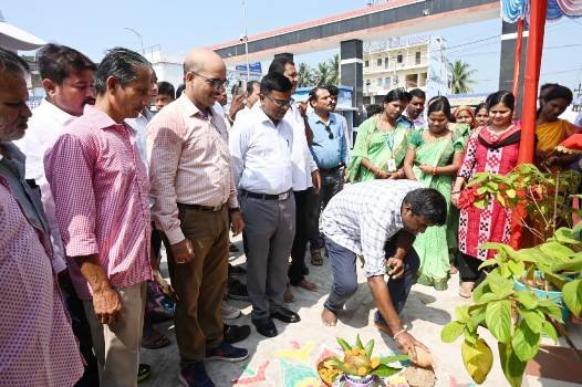 ସନ୍ଥ ଅରକ୍ଷିତ ଦାସ ଙ୍କ ନାଁ ରେ ନାମିତ ହେଲା ଦିଗପହଣ୍ଡି ବସଷ୍ଟାଣ୍ଡ