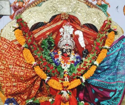 ଶ୍ୟାମାକାଳୀଙ୍କ ପୀଠରେ କାଳୀ ପୂଜା ପାଳିତ